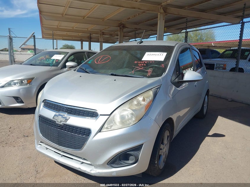 2013 Chevrolet Spark 1.2 Ls Manual grey Lot 111044491533 Vin KL8CA6S93DC508887