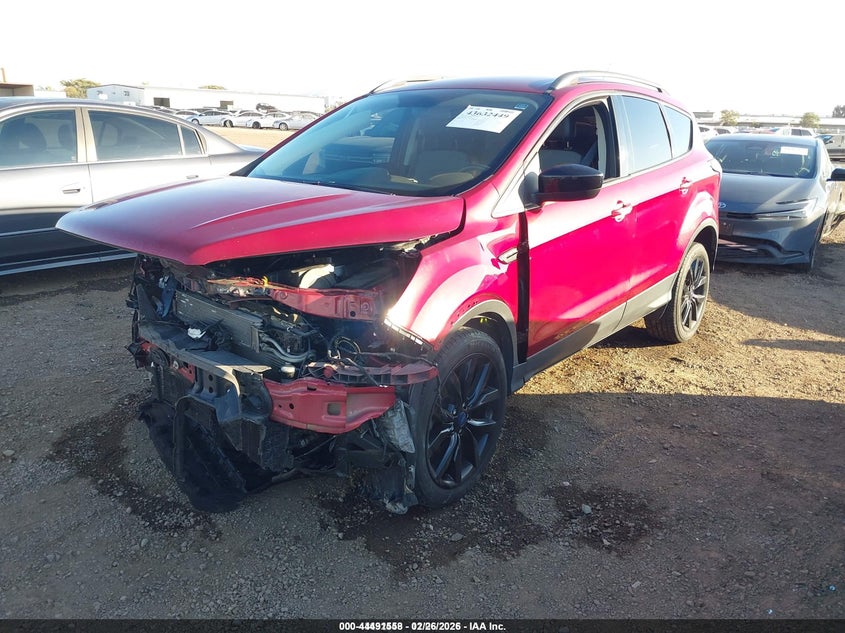2017 Ford Escape 1.5 Se red Lot 111044491558 Vin 1FMCU0GD3HUD20388