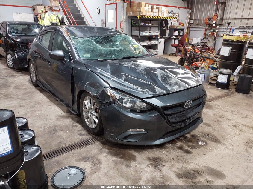 Vin: jm1bm1l7xe1157077, lot: 44988406, mazda mazda3 i touring 20141
