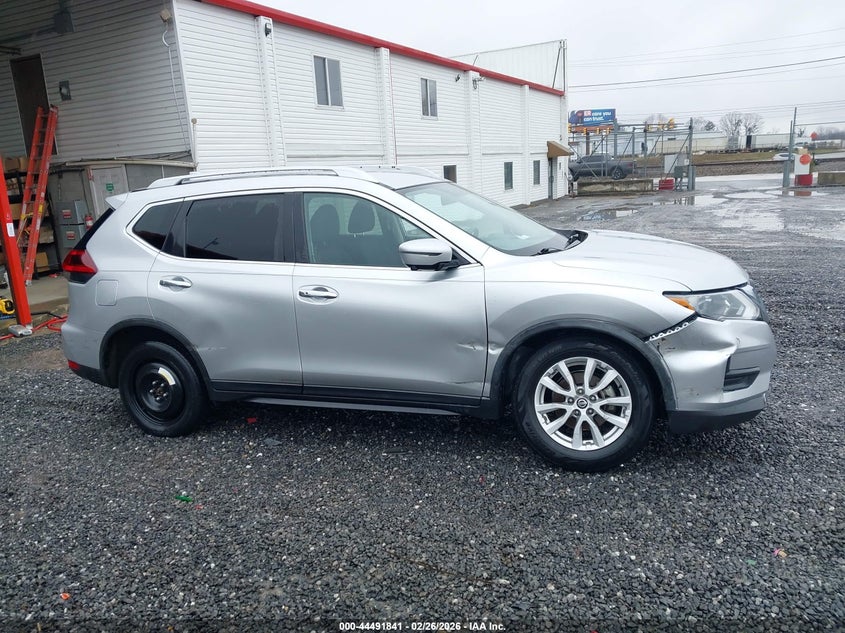 2018 Nissan Rogue 2.5 Sv silver Lot 111044491841 Vin KNMAT2MV0JP619901