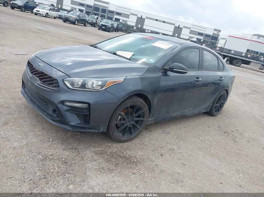 Vin: 3kpf34ad0le231213, lot: 44988655, kia forte gt-line 20202