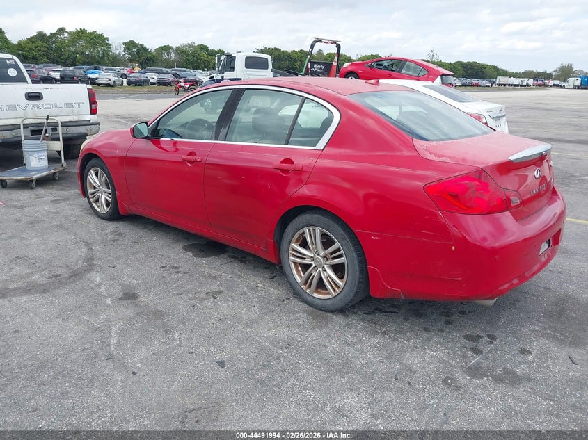 2011 Infiniti G37 Journey