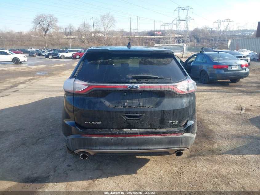VIN 2FMPK4J84HBB24802 2017 FORD EDGE SEL