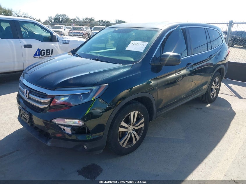 Vin: 5fnyf5h5xjb027479, lot: 44988957, honda pilot ex-l 20182