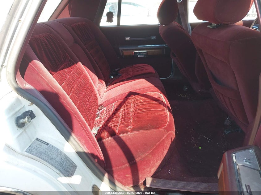 1989 Mercury Grand Marquis Ls VIN: 2MEBM75F6KX618462 Lot: 44492649
