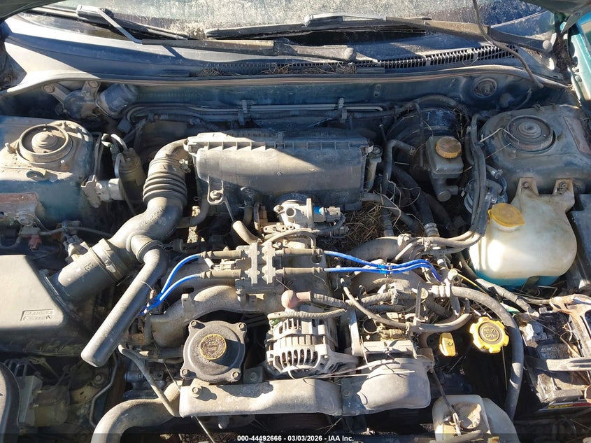 1999 Subaru Impreza Outback Sport VIN: JF1GF4850XG801636 Lot: 44492666