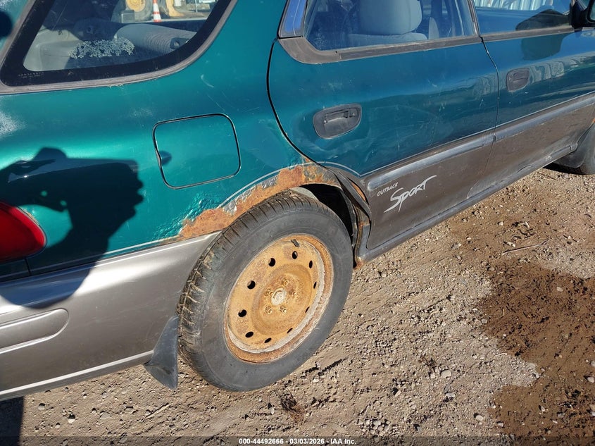 1999 Subaru Impreza Outback Sport VIN: JF1GF4850XG801636 Lot: 44492666