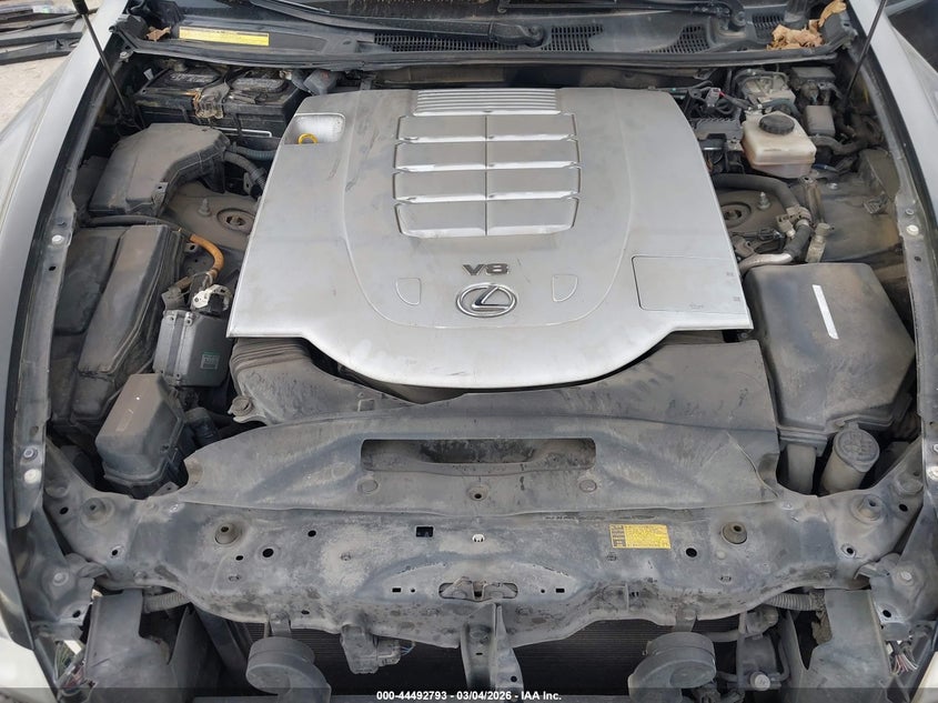 2013 Lexus Ls 460 L VIN: JTHDL5EF7D5005142 Lot: 44492793