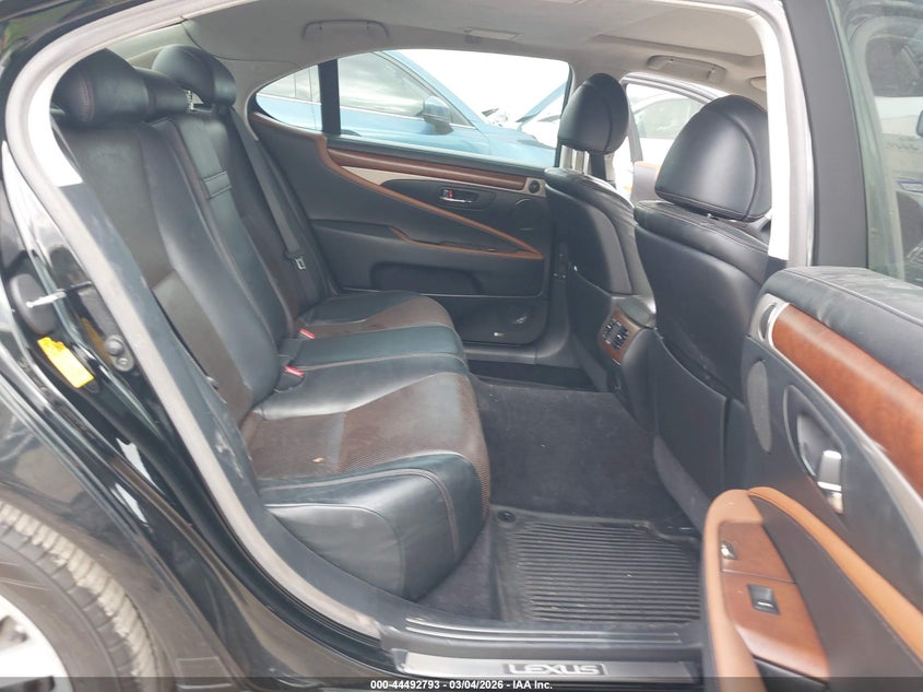 2013 Lexus Ls 460 L VIN: JTHDL5EF7D5005142 Lot: 44492793