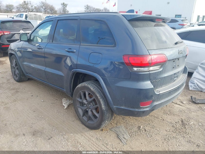 2021 Jeep Grand Cherokee 80Th Anniversary 4X4