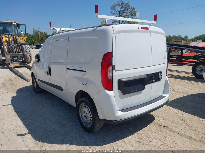 Vin: zfb636vp1n6v98181, lot: 44989653, ram promaster city cargo van 20223