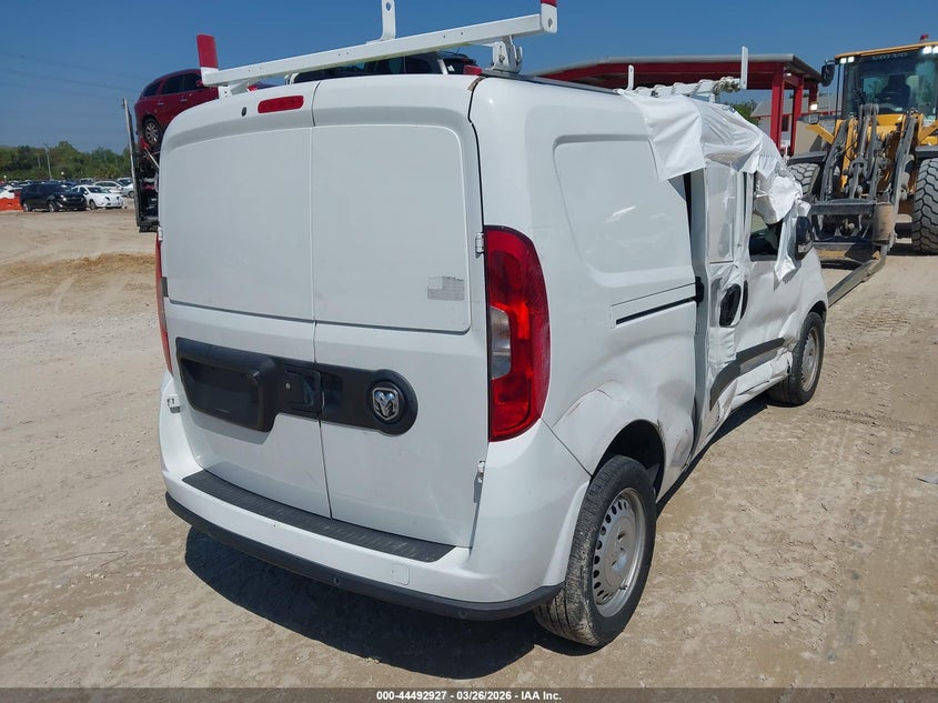 Vin: zfb636vp1n6v98181, lot: 44989653, ram promaster city cargo van 20224