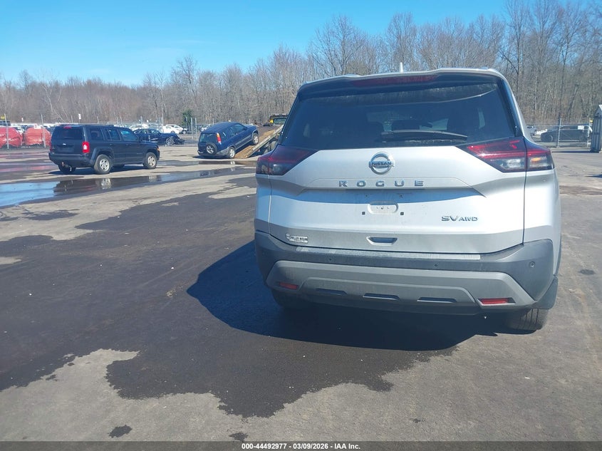 VIN 5N1AT3BB0MC784028 2021 NISSAN ROGUE SV INTELLIGENT AWD