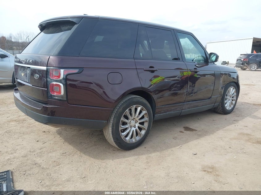 2018 Land Rover Range Rover 3.0L V6 Supercharged Hse