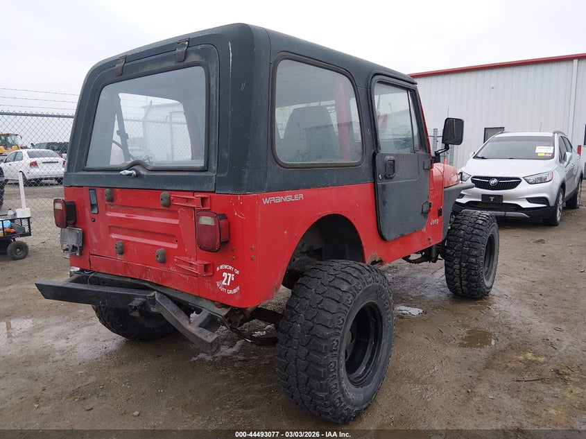 1995 Jeep Wrangler / Yj S/Rio Grande