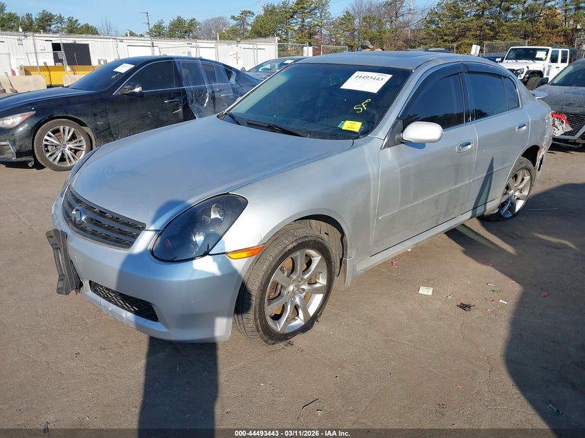 INFINITI G35X 2006 VIN JNKCV51F86M617242