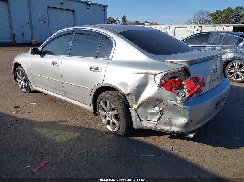INFINITI G35X 2006 VIN JNKCV51F86M617242