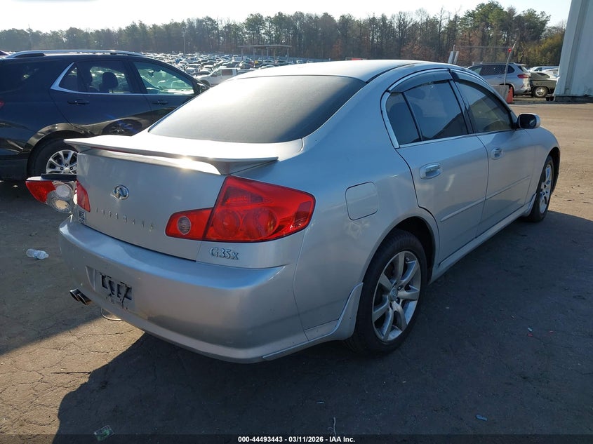 INFINITI G35X 2006 VIN JNKCV51F86M617242