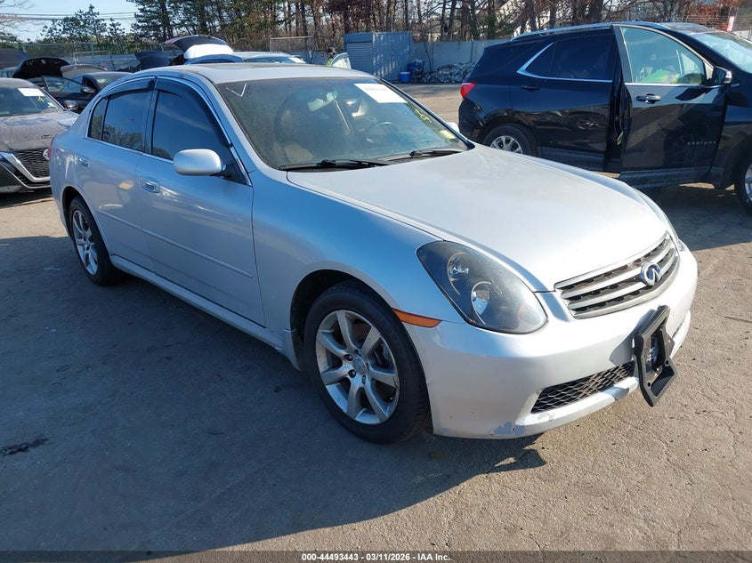 2006 INFINITI G35X auction photo 1