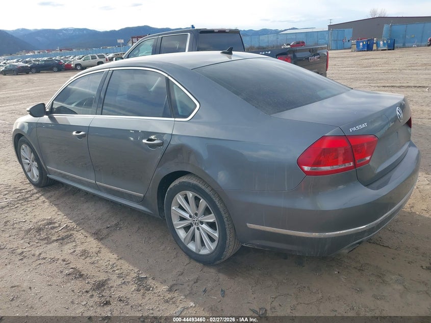 2012 Volkswagen Passat 2.5L Sel Premium