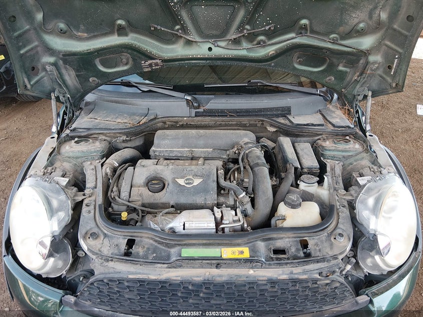 2011 Mini Cooper S Clubman VIN: WMWZG3C59BTY30387 Lot: 44493587
