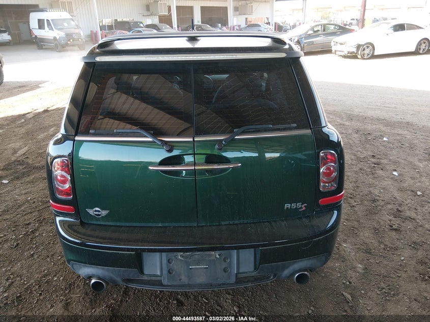 2011 Mini Cooper S Clubman VIN: WMWZG3C59BTY30387 Lot: 44493587