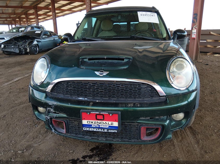 2011 Mini Cooper S Clubman VIN: WMWZG3C59BTY30387 Lot: 44493587