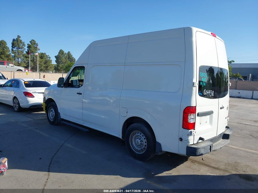 Vin: 1n6bf0ly3hn804958, lot: 44990357, nissan nv cargo nv2500 hd sv v6 20173