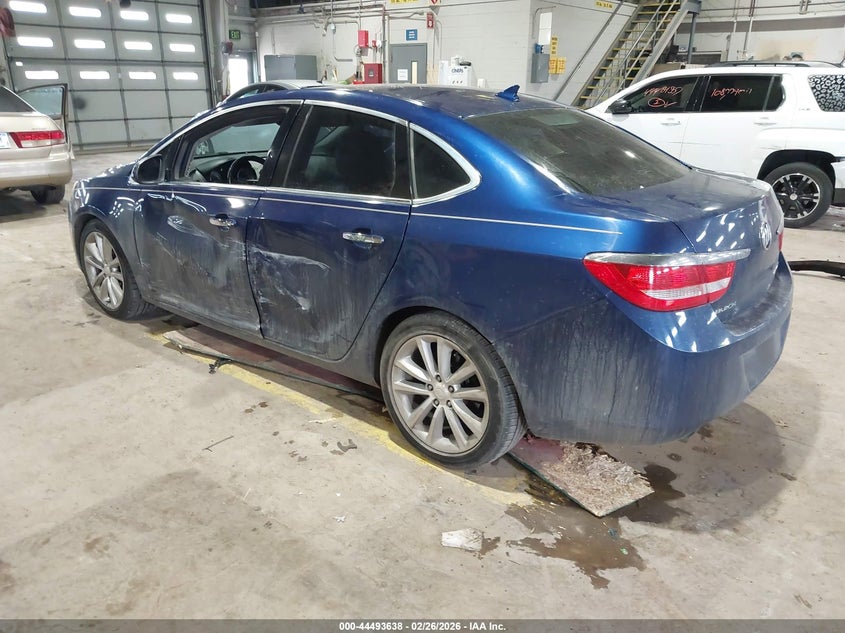 2013 Buick Verano 2.4 blue Lot 111044493638 Vin 1G4PP5SK5D4210819