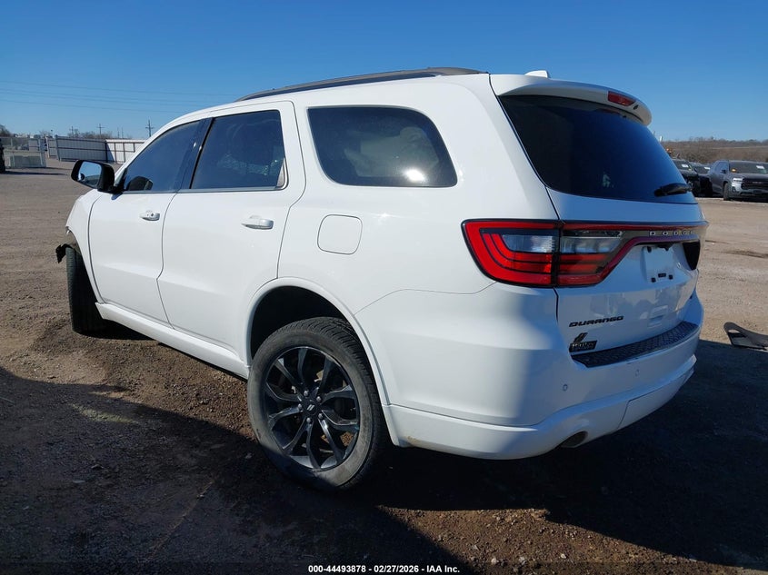 Vin: 1c4rdjdg0kc525831, lot: 44990604, dodge durango gt plus awd 20193