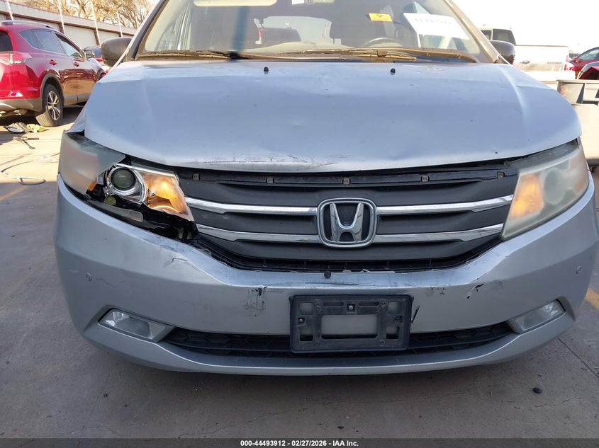 2012 Honda Odyssey 3.5 Touring/Touring Elite silver Lot 111044493912 Vin 5FNRL5H94CB043390