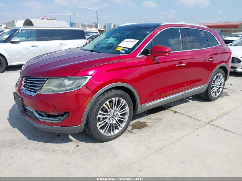 2016 Lincoln Mkx Reserve