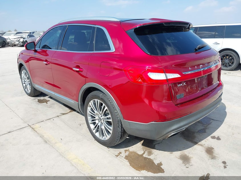 2016 Lincoln Mkx Reserve