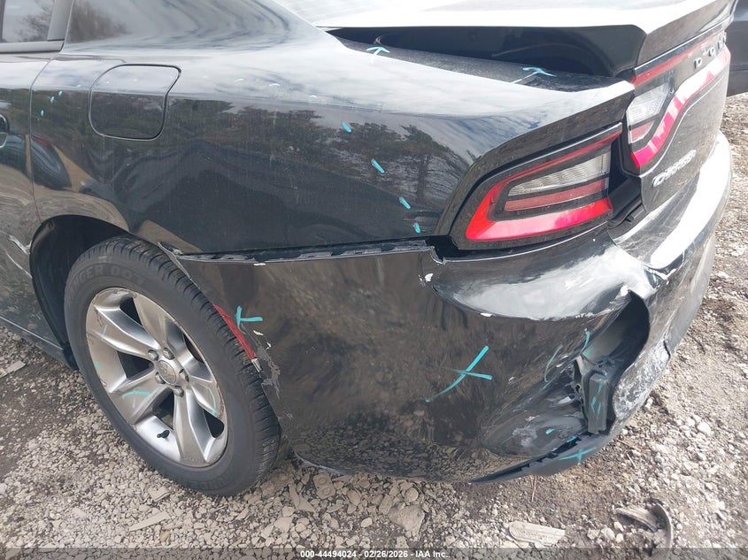2018 Dodge Charger 3.6 Sxt Plus Rwd black Lot 111044494024 Vin 2C3CDXHG4JH176840