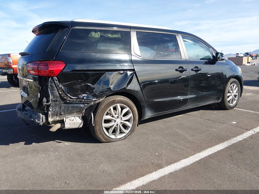 Vin: kndmb5c15m6662365, lot: 44990794, kia sedona ex 20214