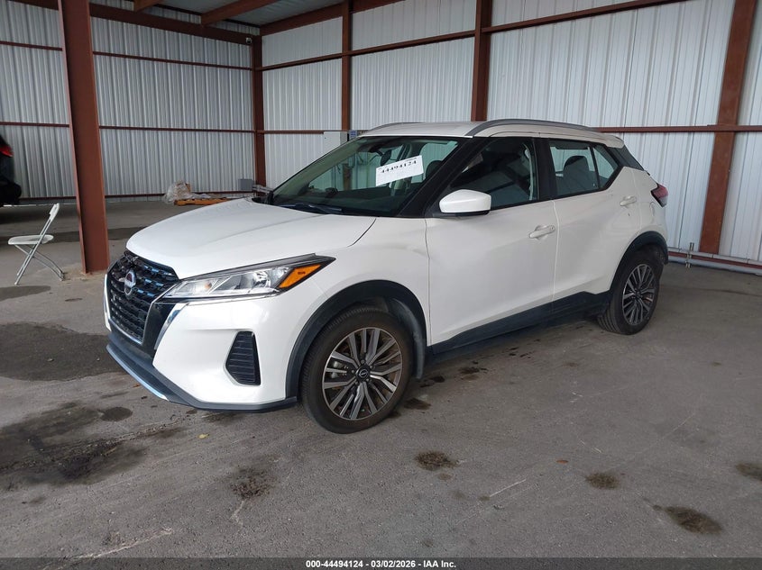 VIN 3N1CP5CV9NL522409 2022 NISSAN KICKS SV XTRONIC CVT