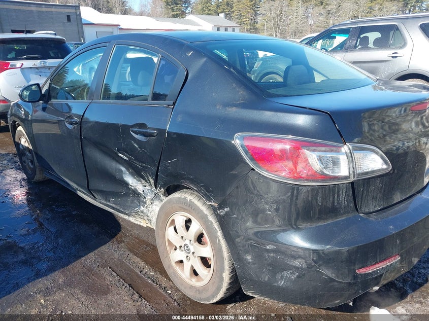 2012 MAZDA 3 SEDAN 2.0L I-4 DOHC, VVT, 148HP