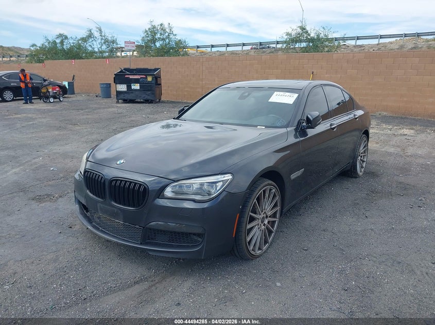 Vin: wbaya6c55ed144621, lot: 44991011, bmw 740i 20142