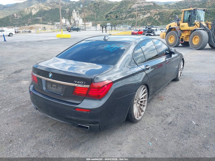 Vin: wbaya6c55ed144621, lot: 44991011, bmw 740i 20144