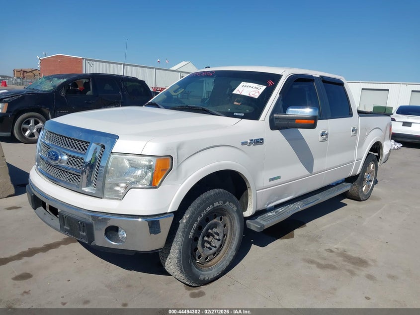 Vin: 1ftfw1ct0ckd73942, lot: 44991028, ford f-150 lariat 20122