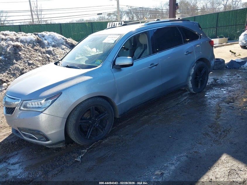 2016 Acura Mdx Advance Entertainment Packages/Advance Package