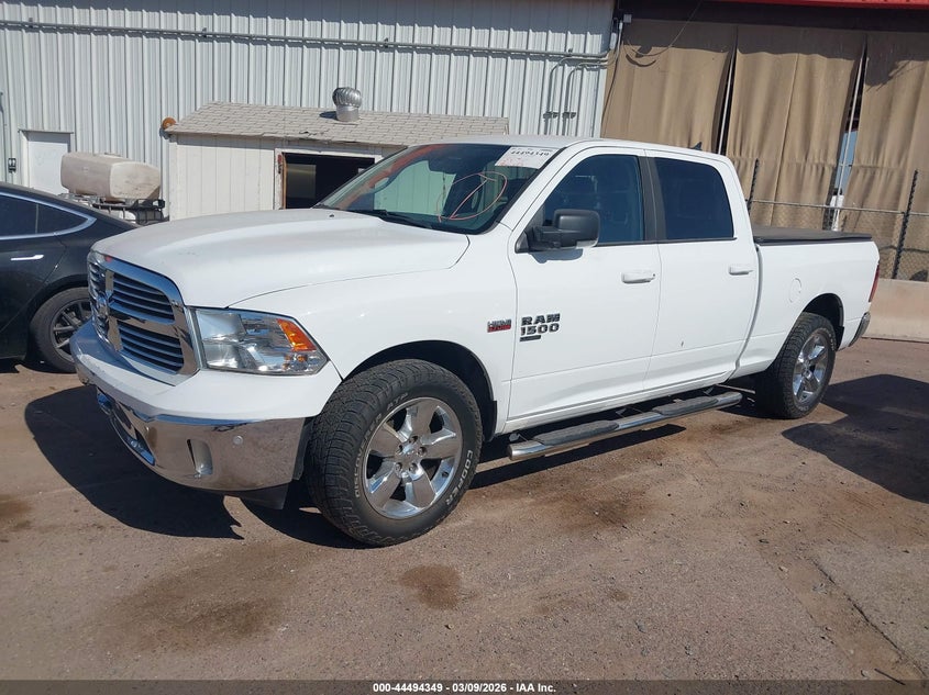 Vin: 1c6rr6tt3ks683624, lot: 44991075, ram 1500 classic big horn  4x2 6'4 box 20192