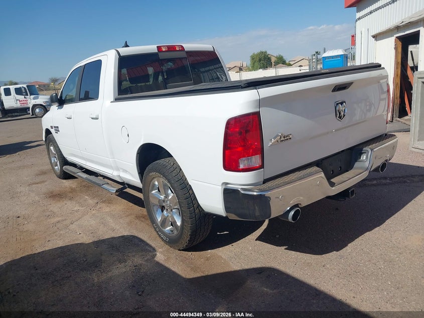 Vin: 1c6rr6tt3ks683624, lot: 44991075, ram 1500 classic big horn  4x2 6'4 box 20193