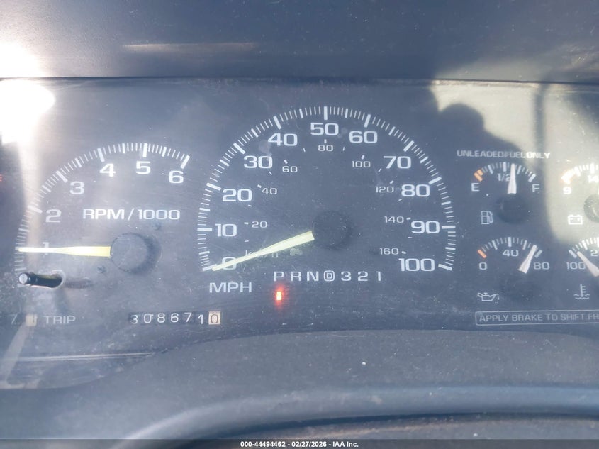 1997 Chevrolet Suburban 1500 VIN: 3GNEC16R3VG153085 Lot: 44494462