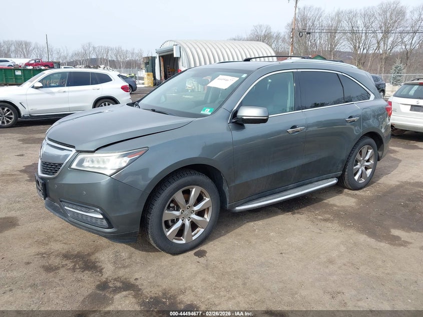 2014 Acura Mdx Advance Pkg W/Entertainment Pkg
