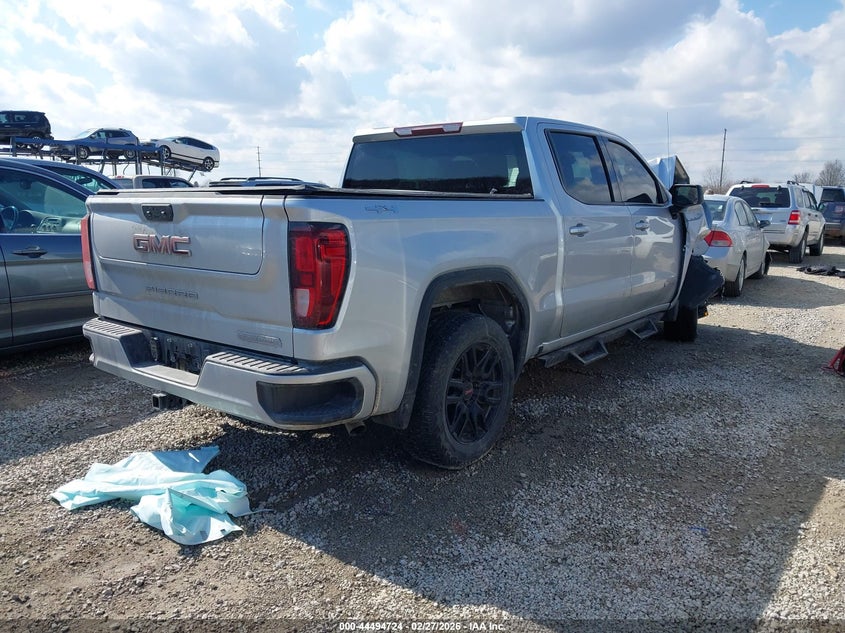 2022 GMC Sierra 1500 4Wd Short Box Elevation