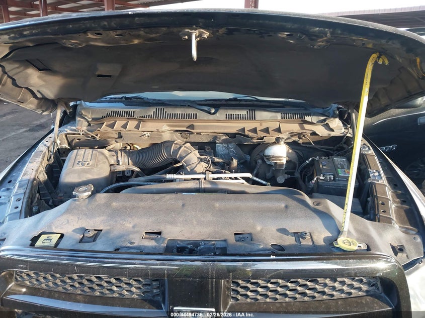 2012 Ram 1500 5.7 Ram St black Lot 111044494736 Vin 1C6RD6FT6CS168774