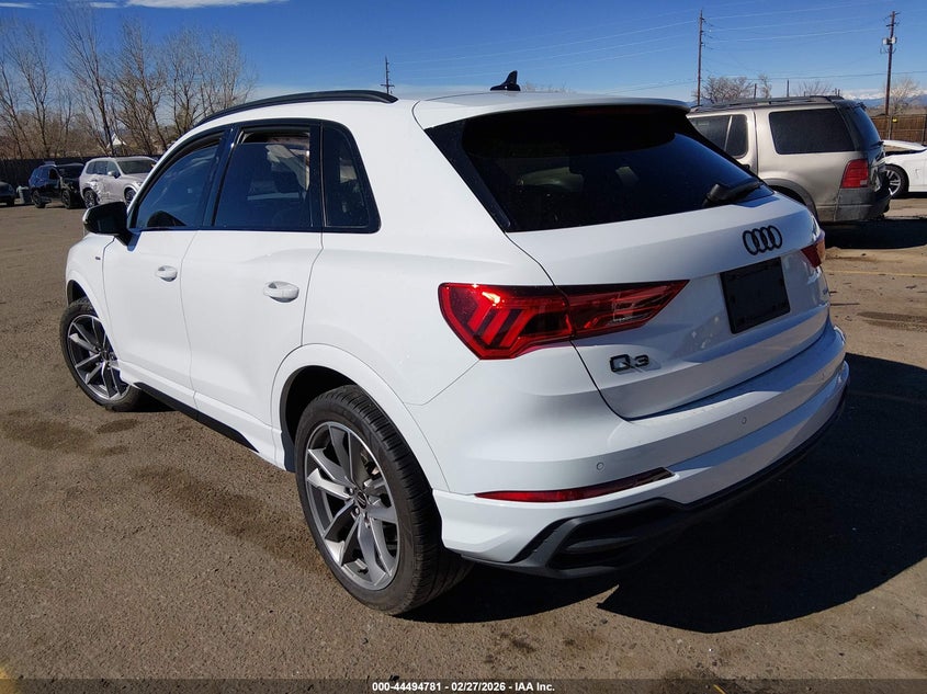 2023 Audi Q3 Premium Plus 45 Tfsi S Line Quattro Tiptronic