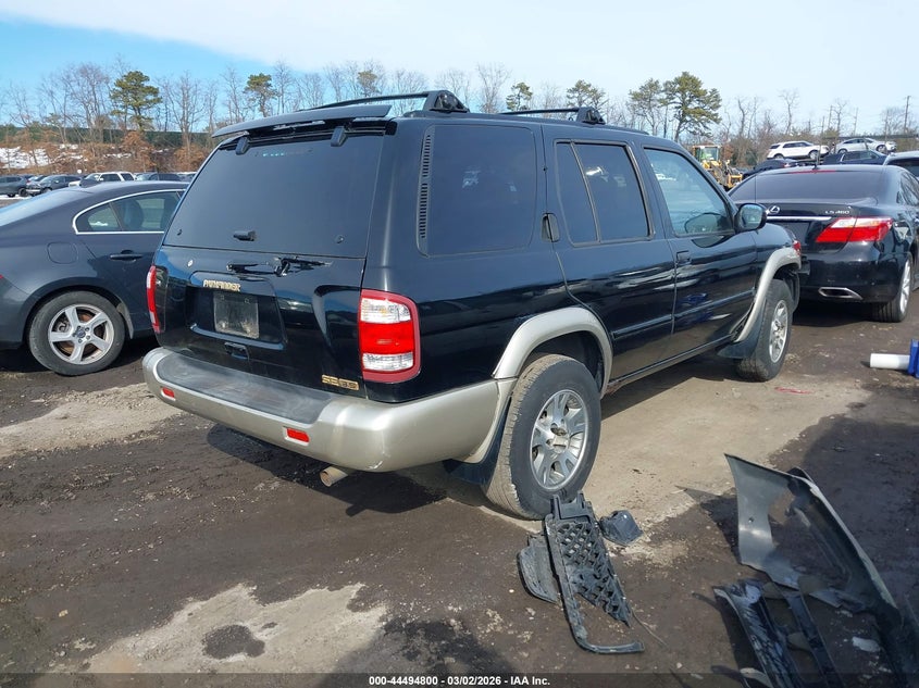 2001 Nissan Pathfinder Se