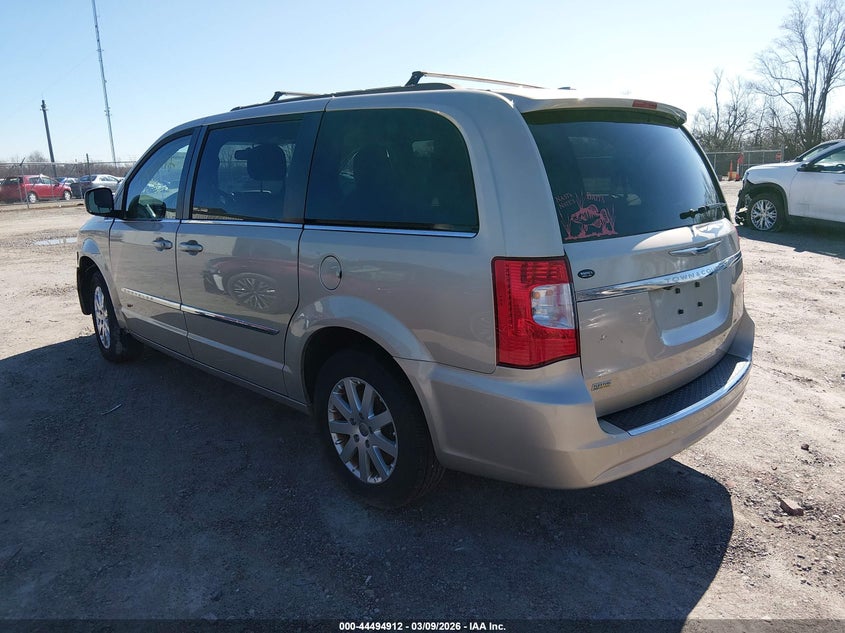 Vin: 2c4rc1bg0fr534161, lot: 44991638, chrysler town & country touring 20153